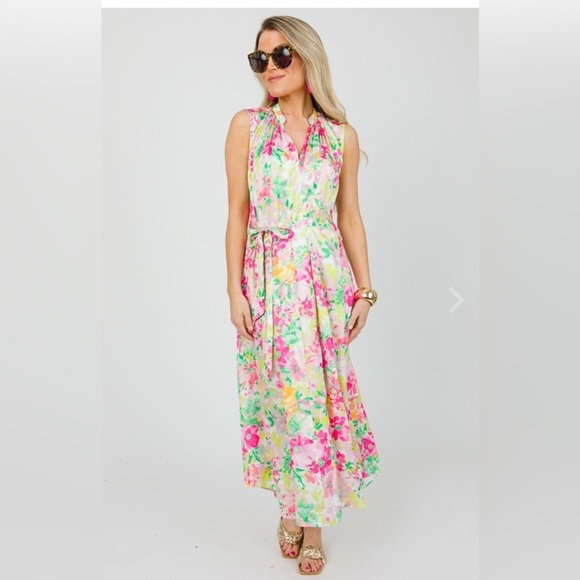 Current Air Dresses & Skirts - Current Air Multicolor Floral Dress size L